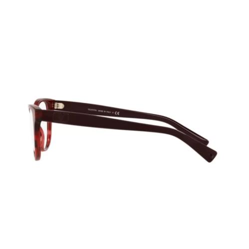 Valentino Eyeglasses VA 3057 - 5020 Havana Red Demo Lens 53mm