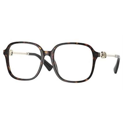 Valentino Eyeglasses VA 3067 - 5002 Havana W/demo Lens 54mm