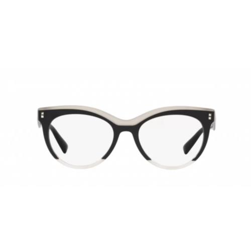 Valentino eyeglasses  - Frame: ivory Black 1