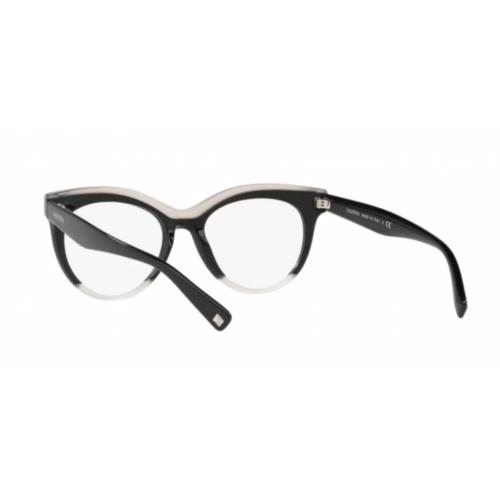 Valentino eyeglasses  - Frame: ivory Black 2