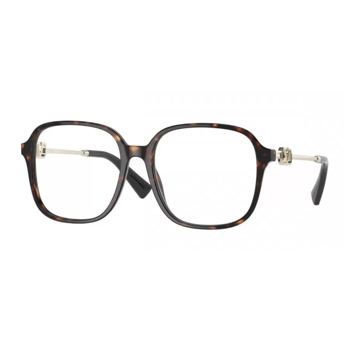 Valentino Eyeglasses VA 3067 - 5002 Havana W/demo Lens 52mm