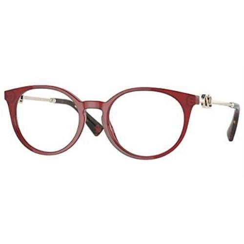 Valentino Eyeglasses VA 3068 - 5121 Red/demo Lens 52mm