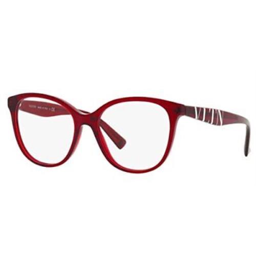 Valentino Eyeglasses VA 3014 - 5200 Red W/demo Lens 53mm