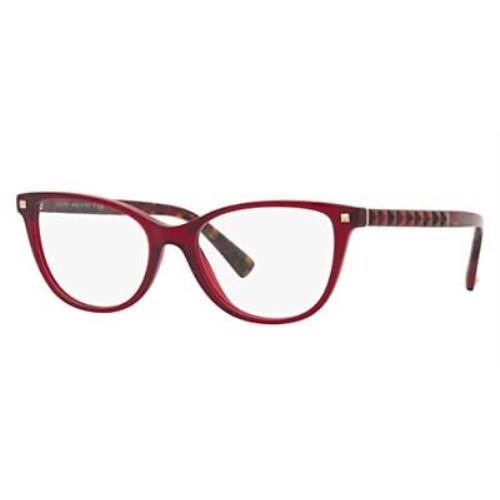 Valentino Eyeglasses VA 3069 - 5115 Red W/demo Lens 52mm