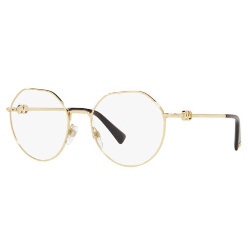 Valentino Eyeglasses VA 1021-3002 Pale Gold W/demo Lens 54mm