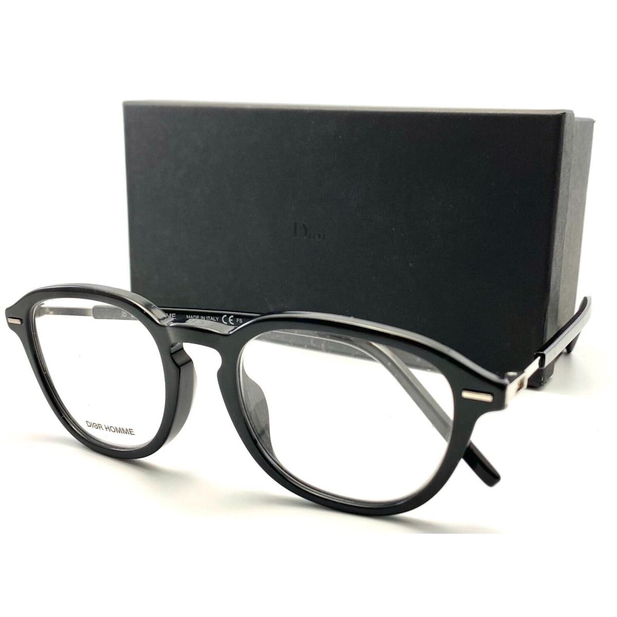 Dior Homme DIORTECHNICITYO2F 807 Black Eyeglasses Frame 54-16 150