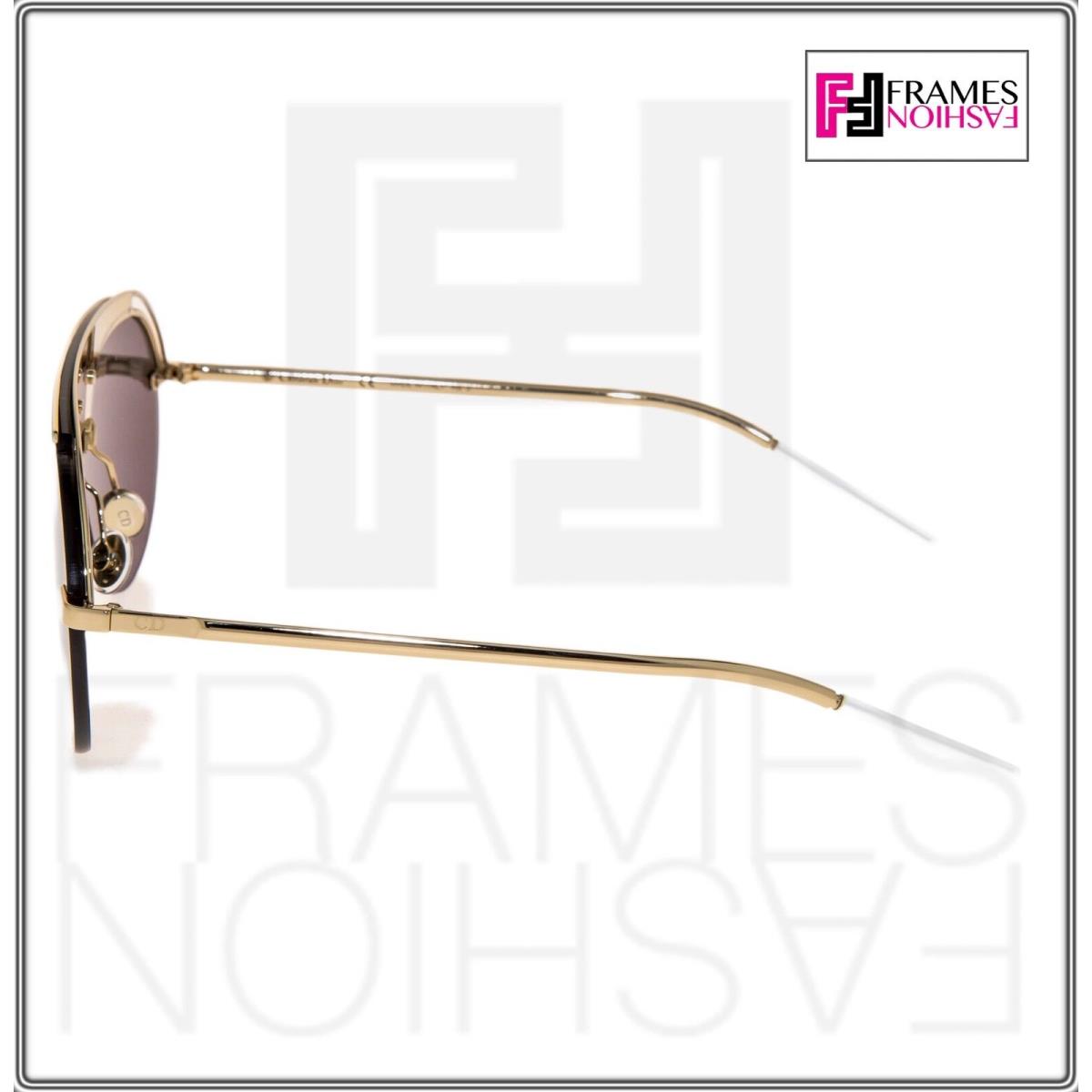 Christian Dior Revolution 2 Gold Mirrored Metal Aviator Sunglasses Evolution2 - J5GQV, Frame: Gold, Lens: Gold