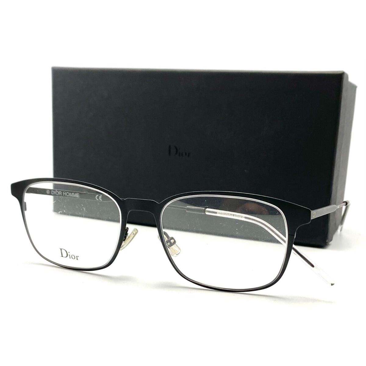 Dior Homme 0303 807 Black Eyeglasses Frame 51-21 145