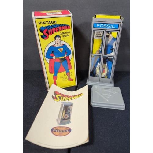 Vintage Fossil Superman Phone Booth Collectors Watch Set LI-1031 - Fossil  watch - 052741150056 | Fash Brands