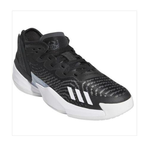 Adidas Unisex-adult D.o.n. Issue 4 Basketball Shoe Black White Sz 12