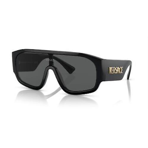 Versace Sunglasses VE4439 GB187 33mm Black / Dark Grey Lens