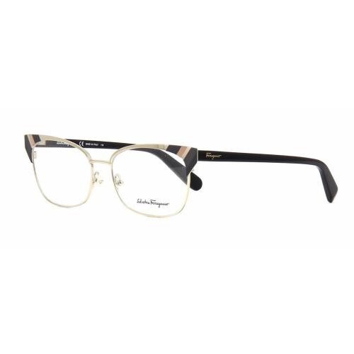 Salvatore Ferragamo Eyeglasses SF2160 733 Black Frames 54MM Rx-able ST