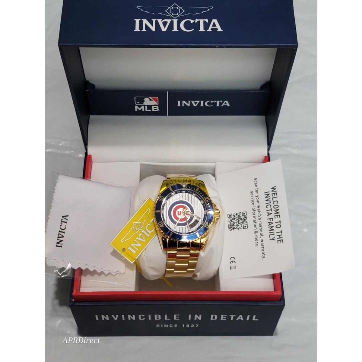 Invicta - Mlb - Chicago Cubs - Automatic NH35 - Pro Diver - 42mm Mens Watch