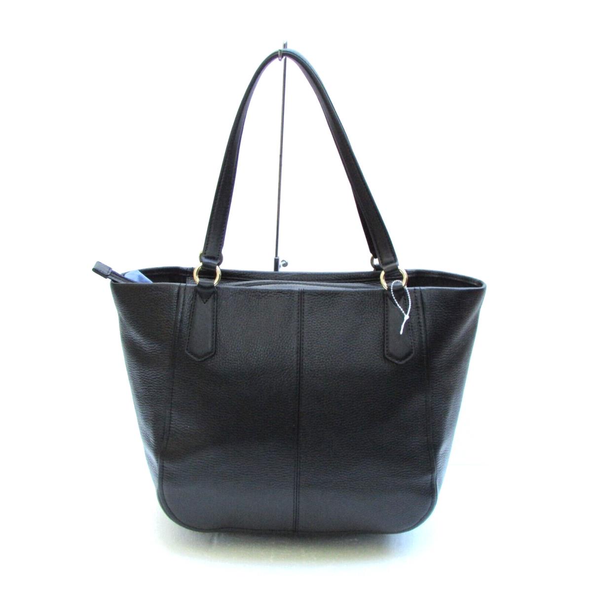 Michael Kors Brynn Black Leather Large Tote Shoulder Bag