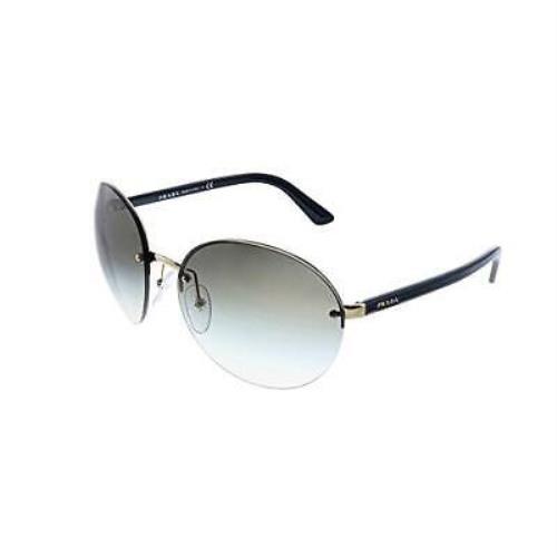 Prada Sunglasses PR 68VS-ZVN0A7 Pale Gold W/dark Lens 68mm - Frame: Pale Gold, Lens: Dark Grey
