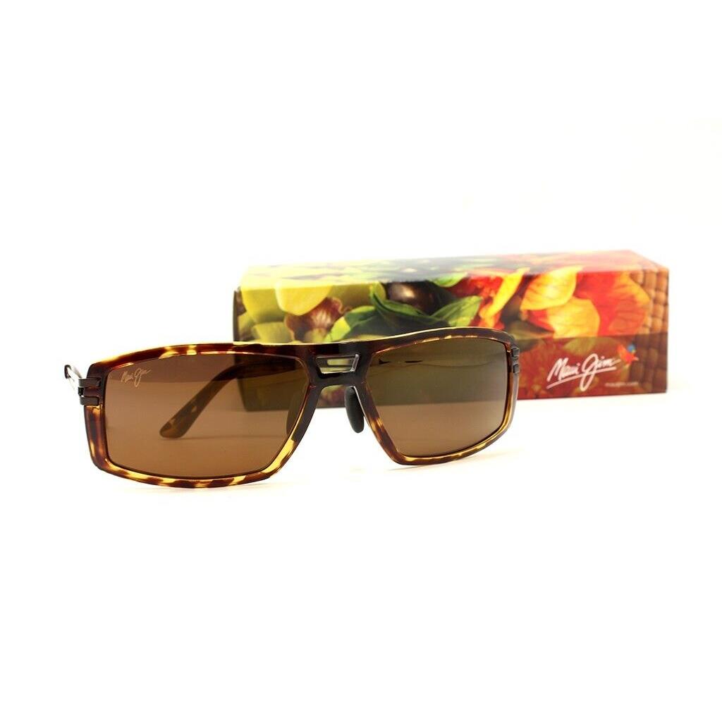 Maui Jim Malihini H702-10 Tortoise Brown Sunglasses Polarized Hcl Bronze Lenses