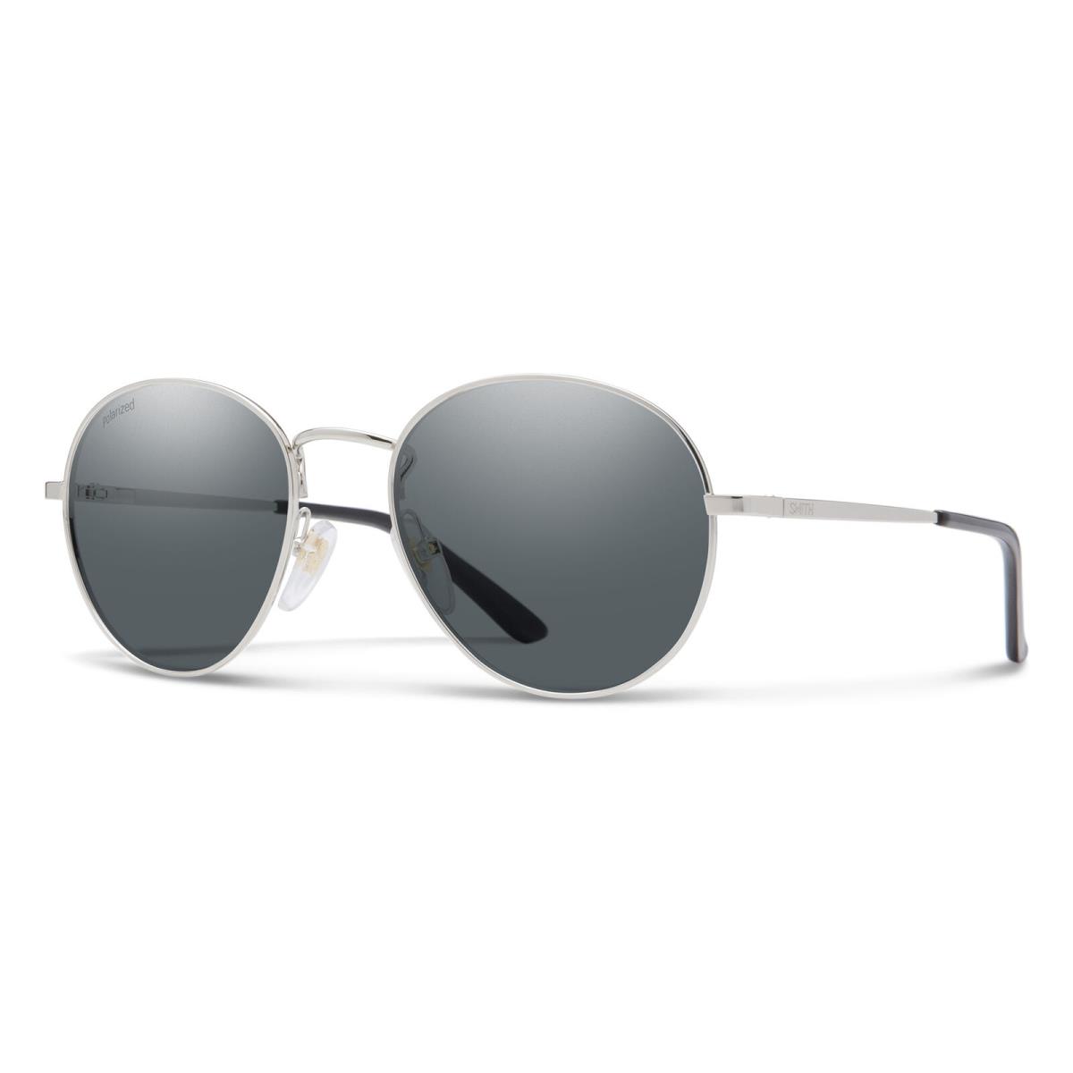 Smith Prep Silver Polarized Grey 53 mm Unisex Sunglasses