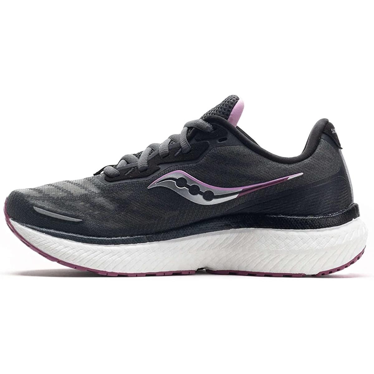 Saucony Women`s Triumph 19 Running Shoe Shadow/Quartz