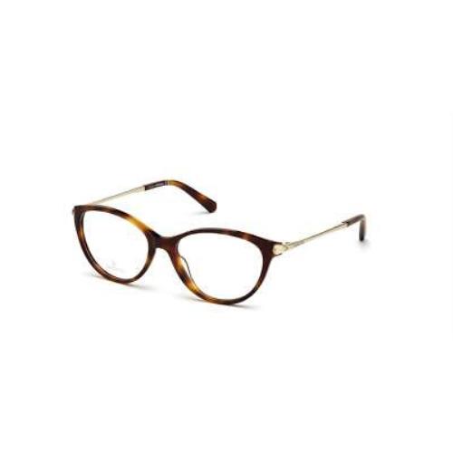 Swarovski SK5349-V-53-53 Havana Eyeglasses