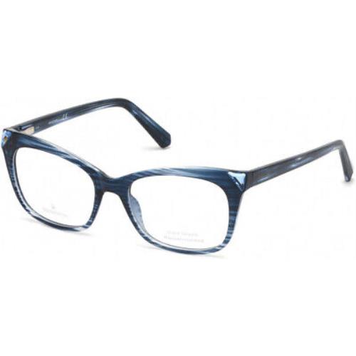 Swarovski SK5292-O-92-52 Blue Eyeglasses
