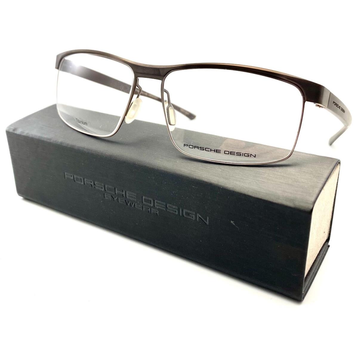 Porsche Design P`8297 E Bronze Eyeglasses Frame 58-15 140 W/case