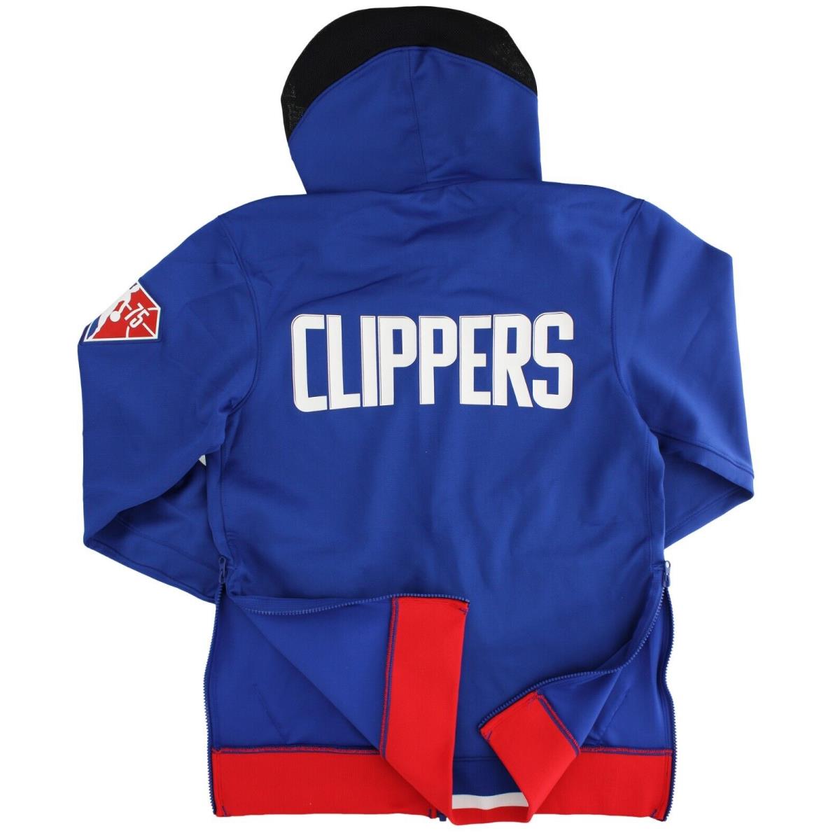 Nike Showtime LA Clippers Jacket with Hood DB1037 Dri-fit Full Zip Small