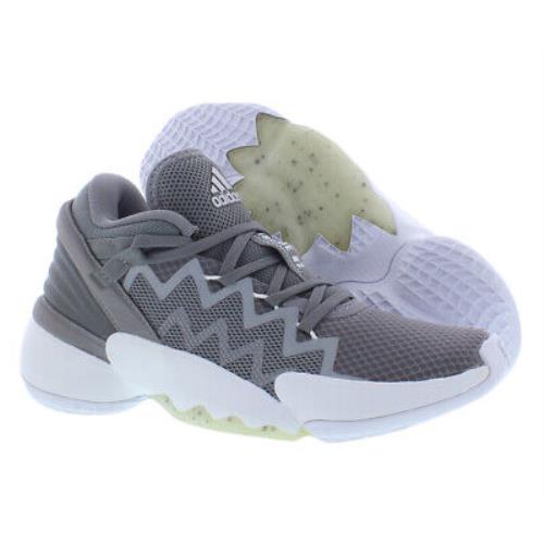 Adidas D.o.n. Issue 2 Unisex Shoes Size 5.5 Color: Grey/white/grey - Grey/White/Grey , Grey Main