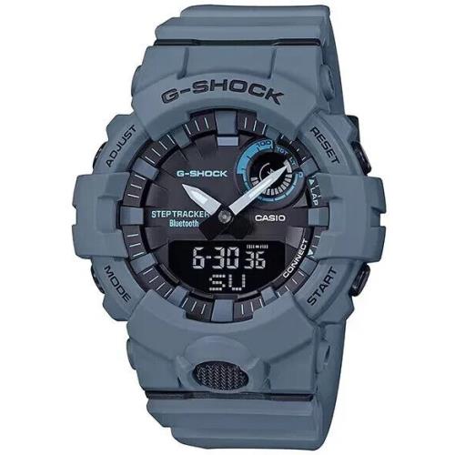 Casio G-shock GBA800UC-2A Shock Resistant Men`s Watch - Blue Gray