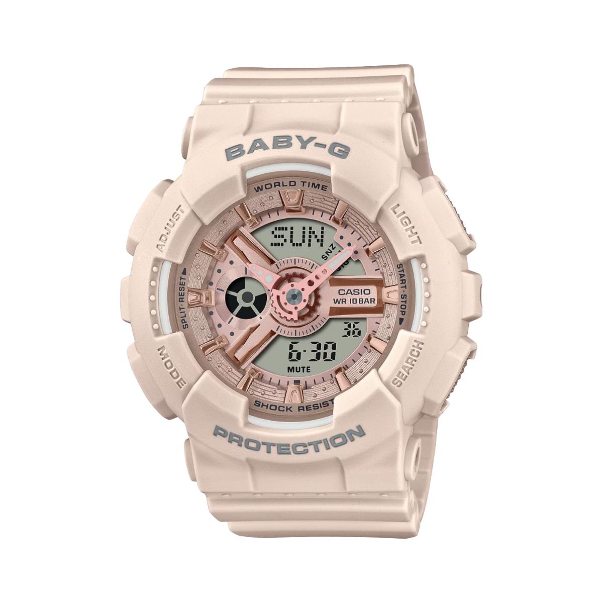 Casio Baby-g BA110XCP-4A Sporty Design Analog Digital Ladies Watch