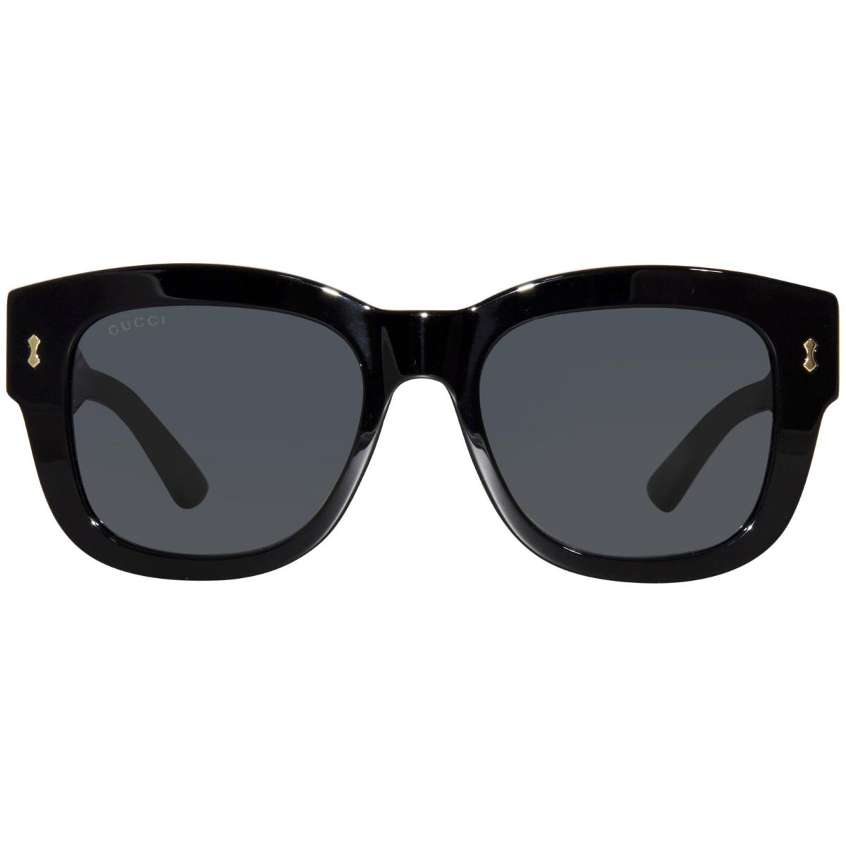 Gucci GG1110S 001 Sunglasses Black/grey Lenses Square Shape 53-mm