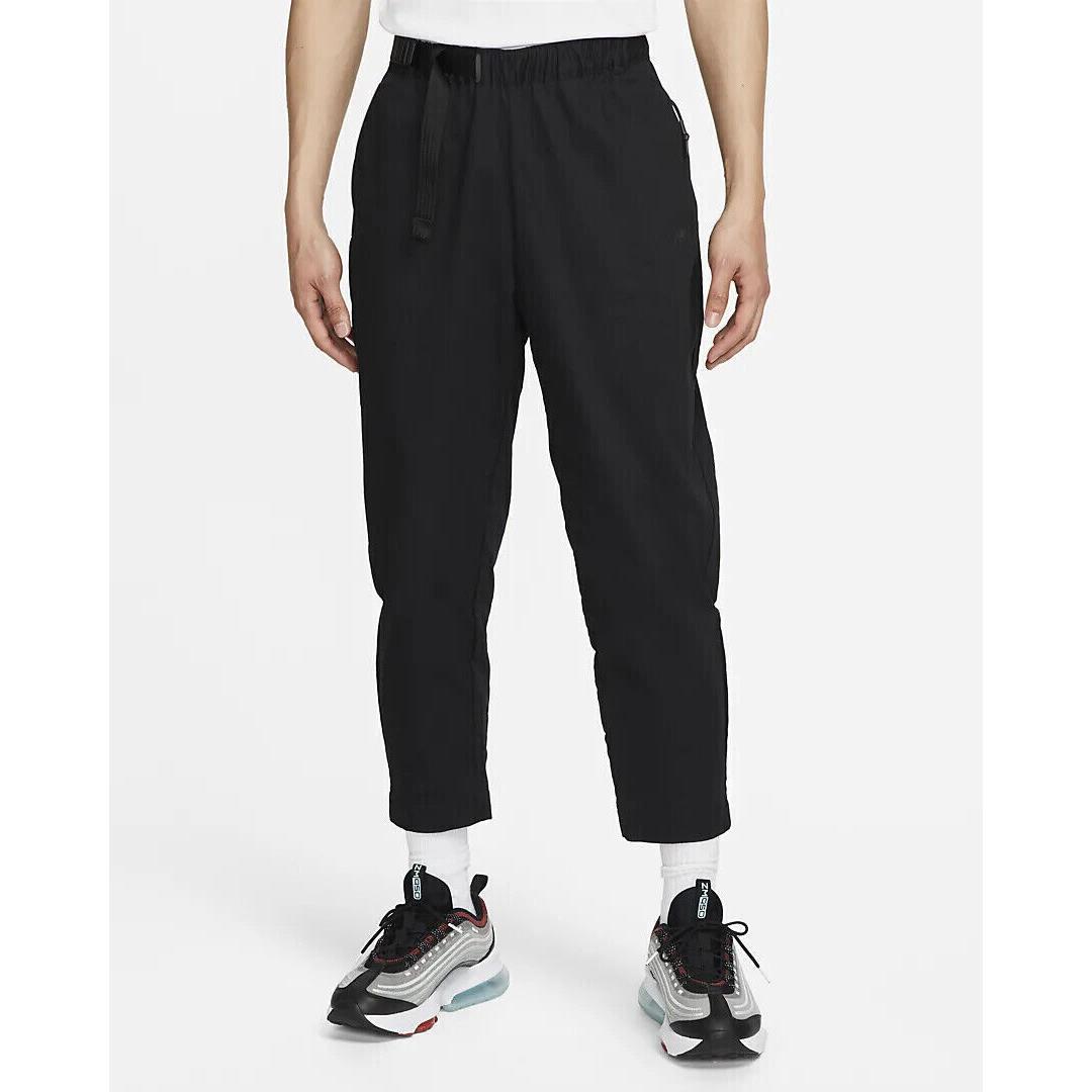 Nike Tech Pack Pants Size L Woven Joggers Black DM5547-010