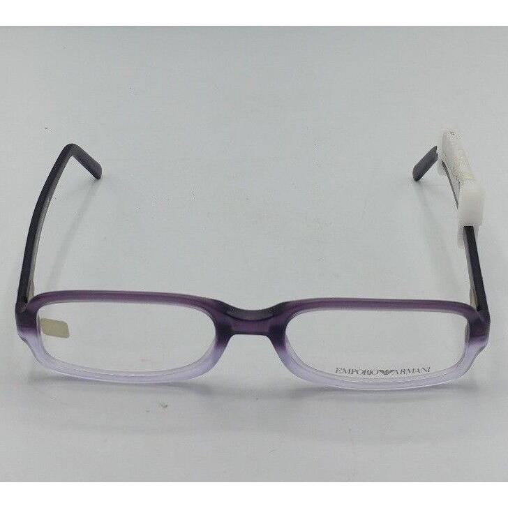 Emporio Armani 653 574-S 51 18 135 Eyeglasses Frames Faded Purple