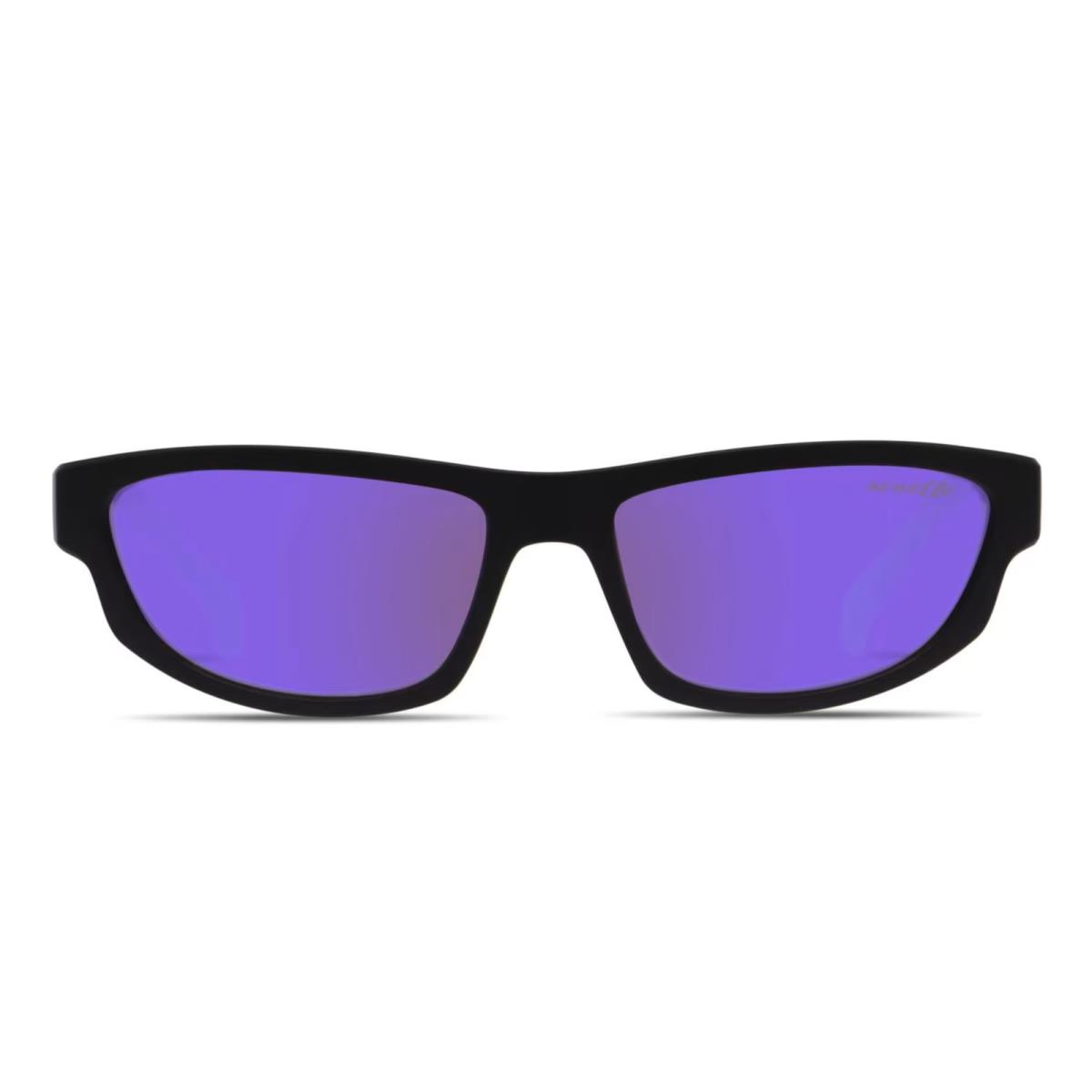 Arnette Lost Boy 4260 01/4V Black Purple Mirrored Sunglasses