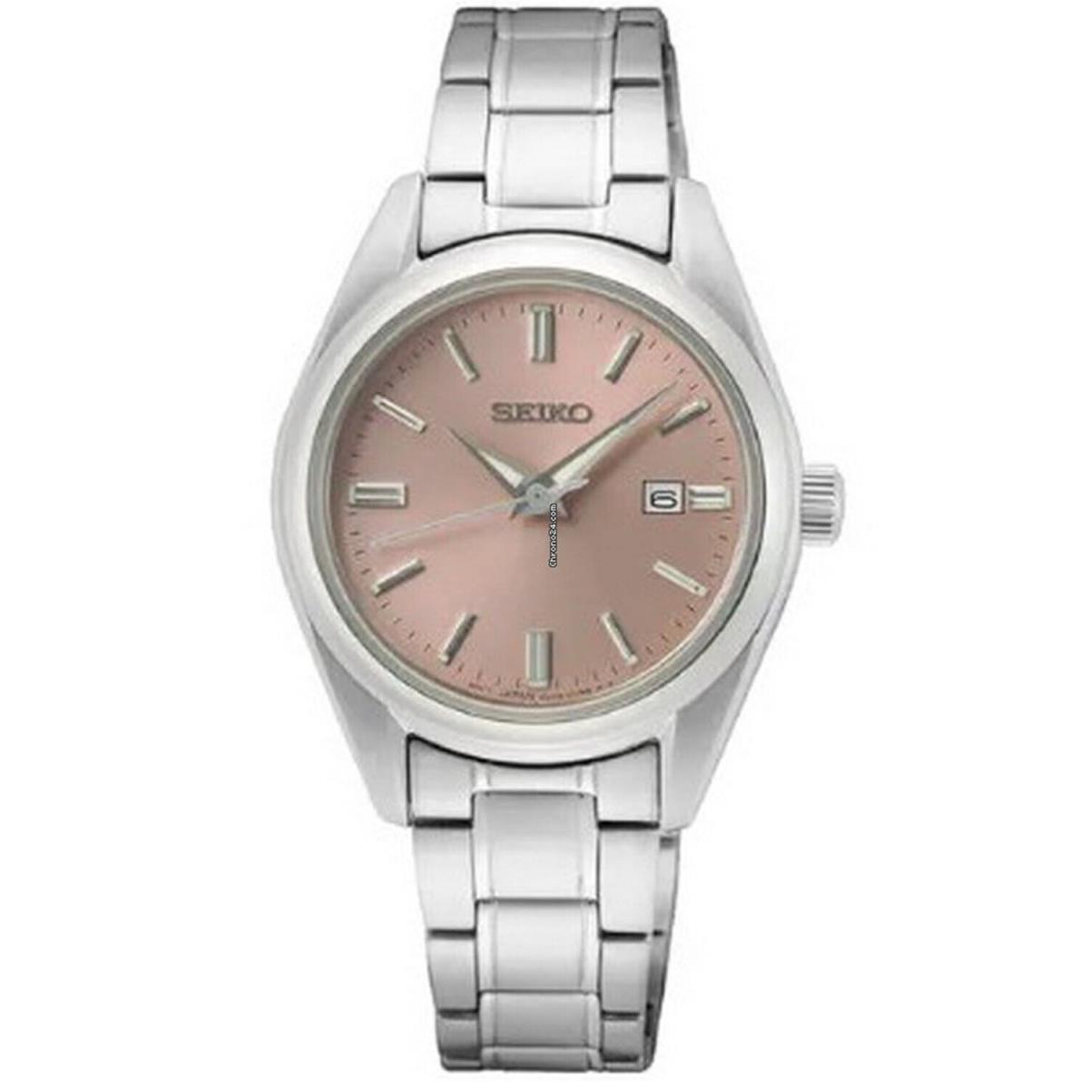 Seiko Men`s Classic Red Dial Watch - SUR529P1