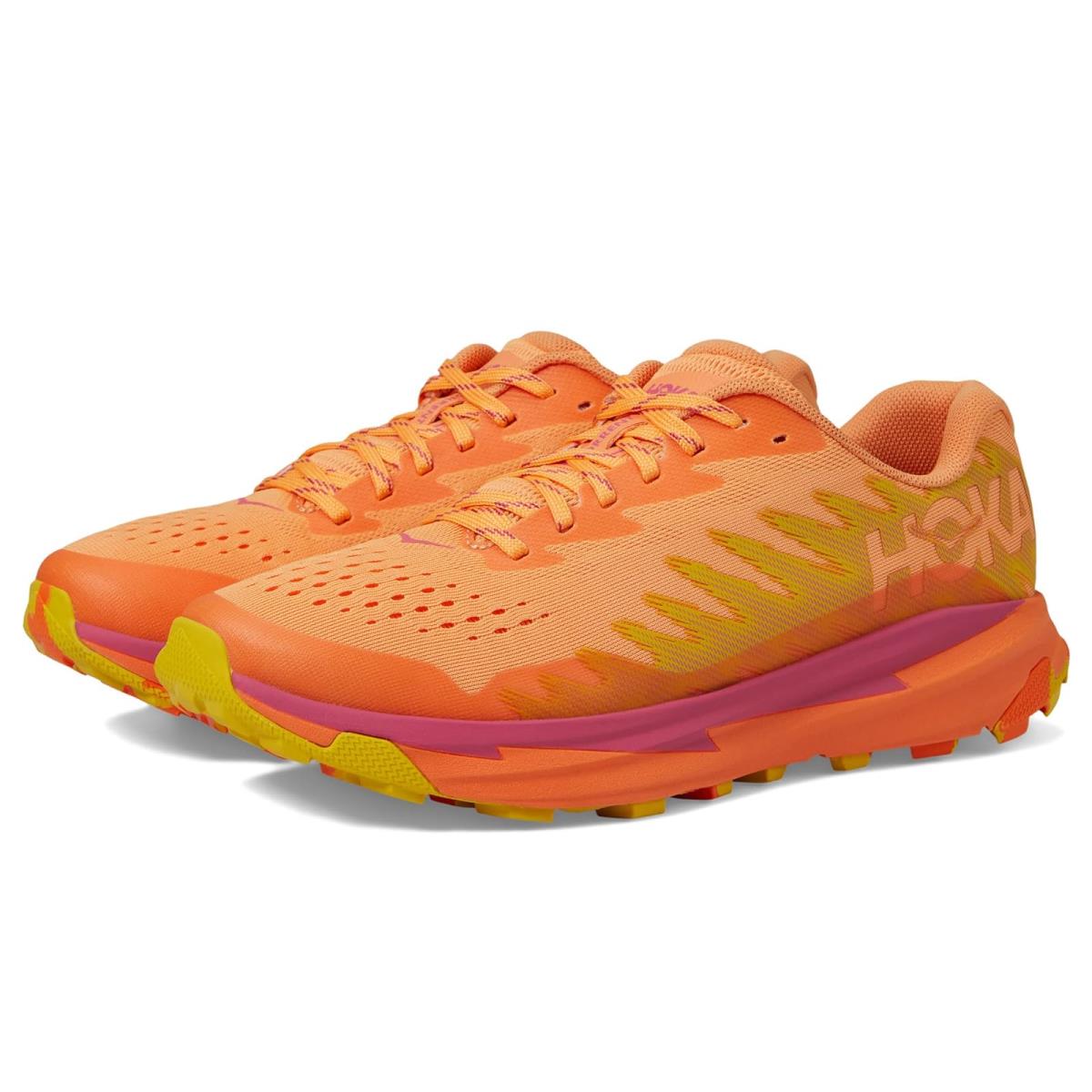 Woman`s Sneakers Athletic Shoes Hoka Torrent 3 Mock Orange/Vibrant Orange