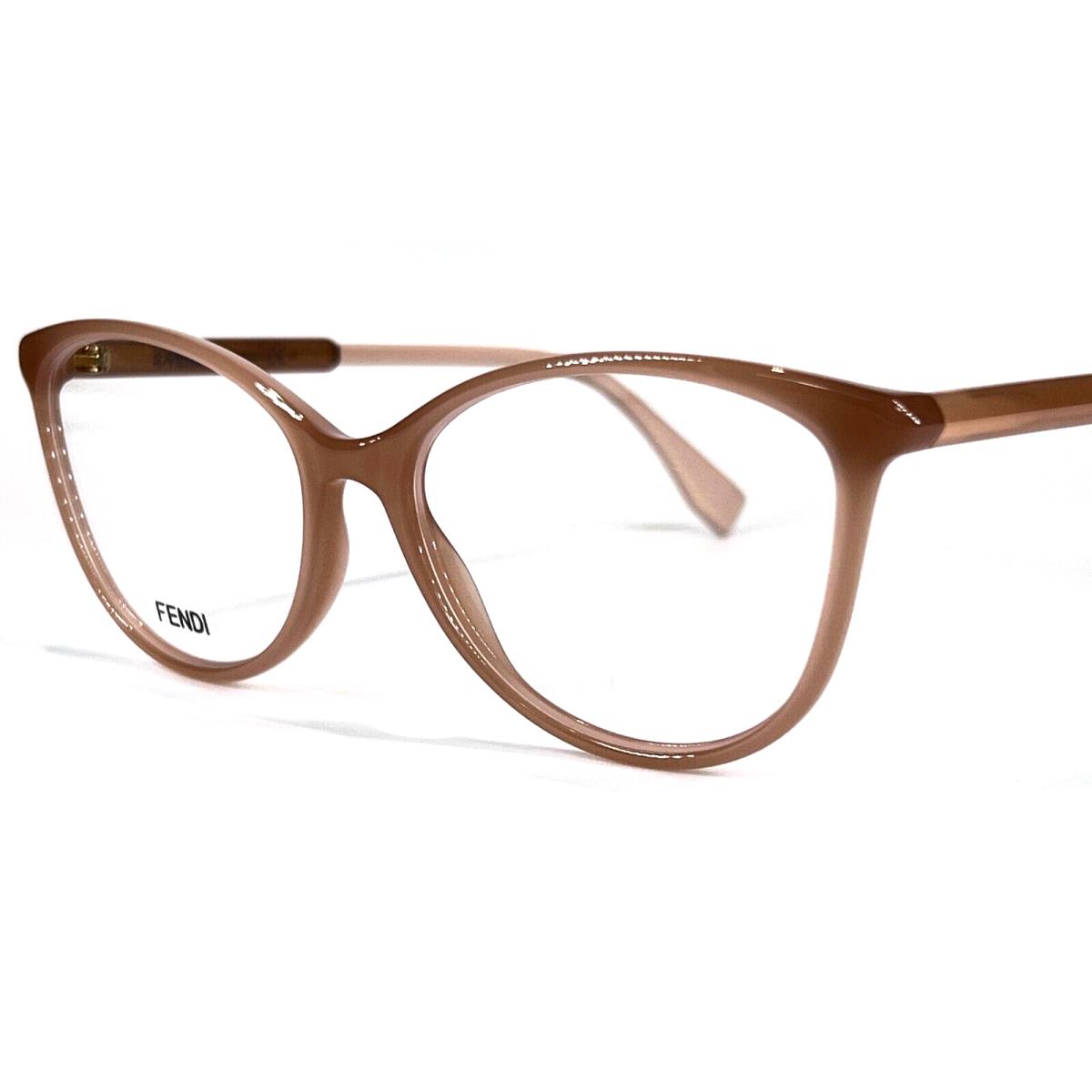 Fendi FF0449 Women`s Plastic Eyeglass Frame 0FWM Nude Italy W/case