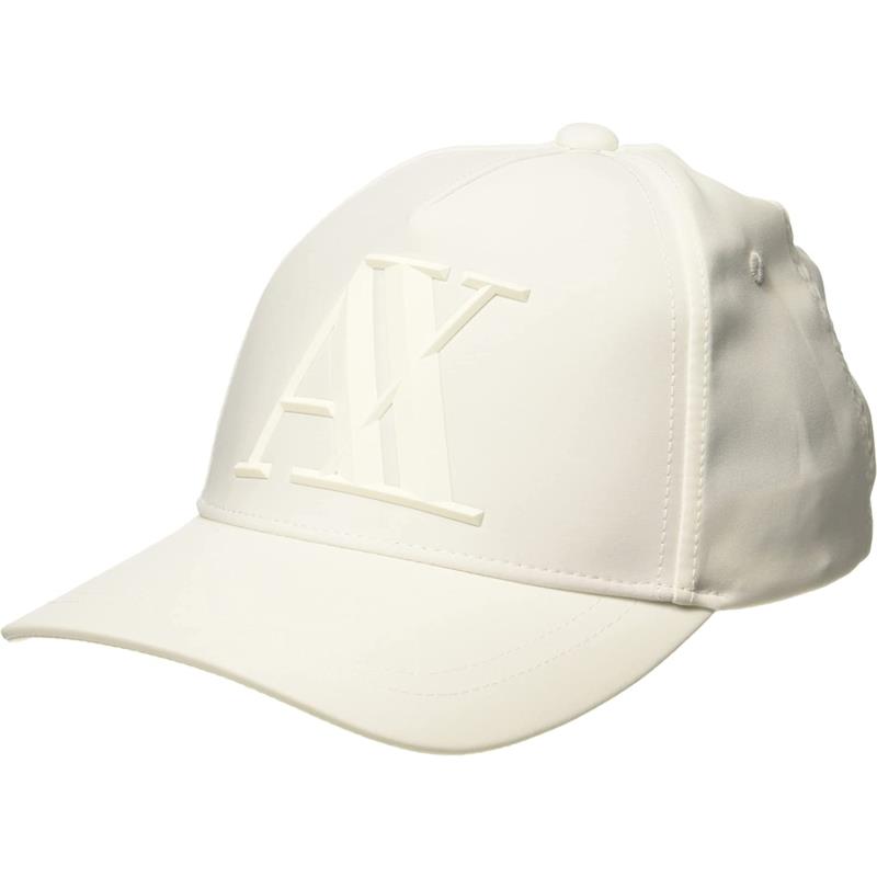 AX Armani Exchange Men`s 3D Rubber AX Tonal Logo