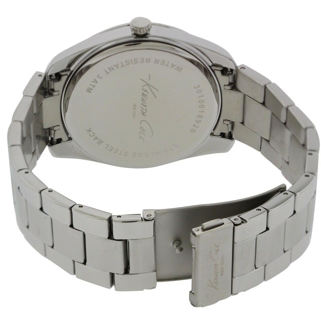 kenneth cole silver watch