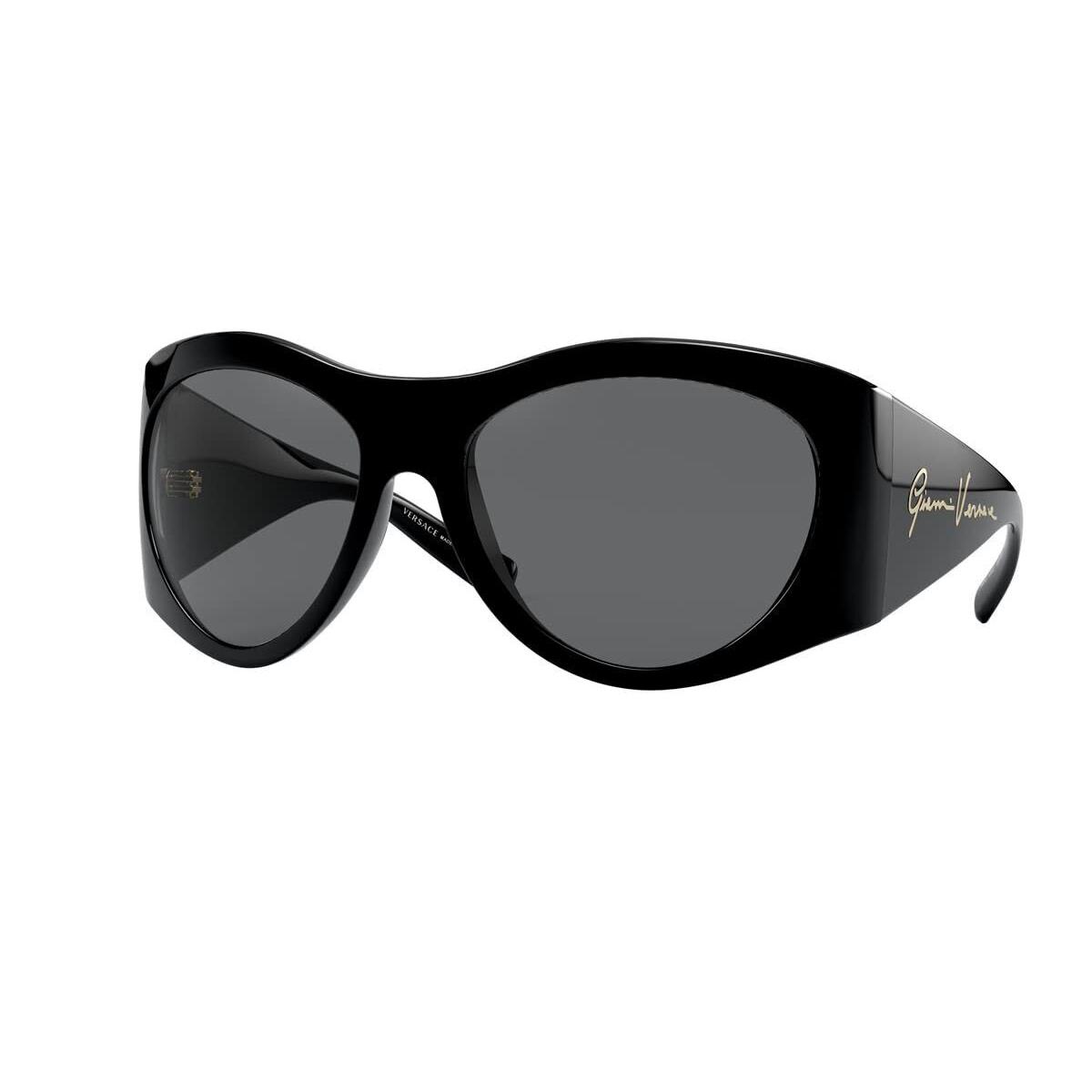 Versace Sunglasses VE4392 GB187 63mm Black / Dark Grey Lens
