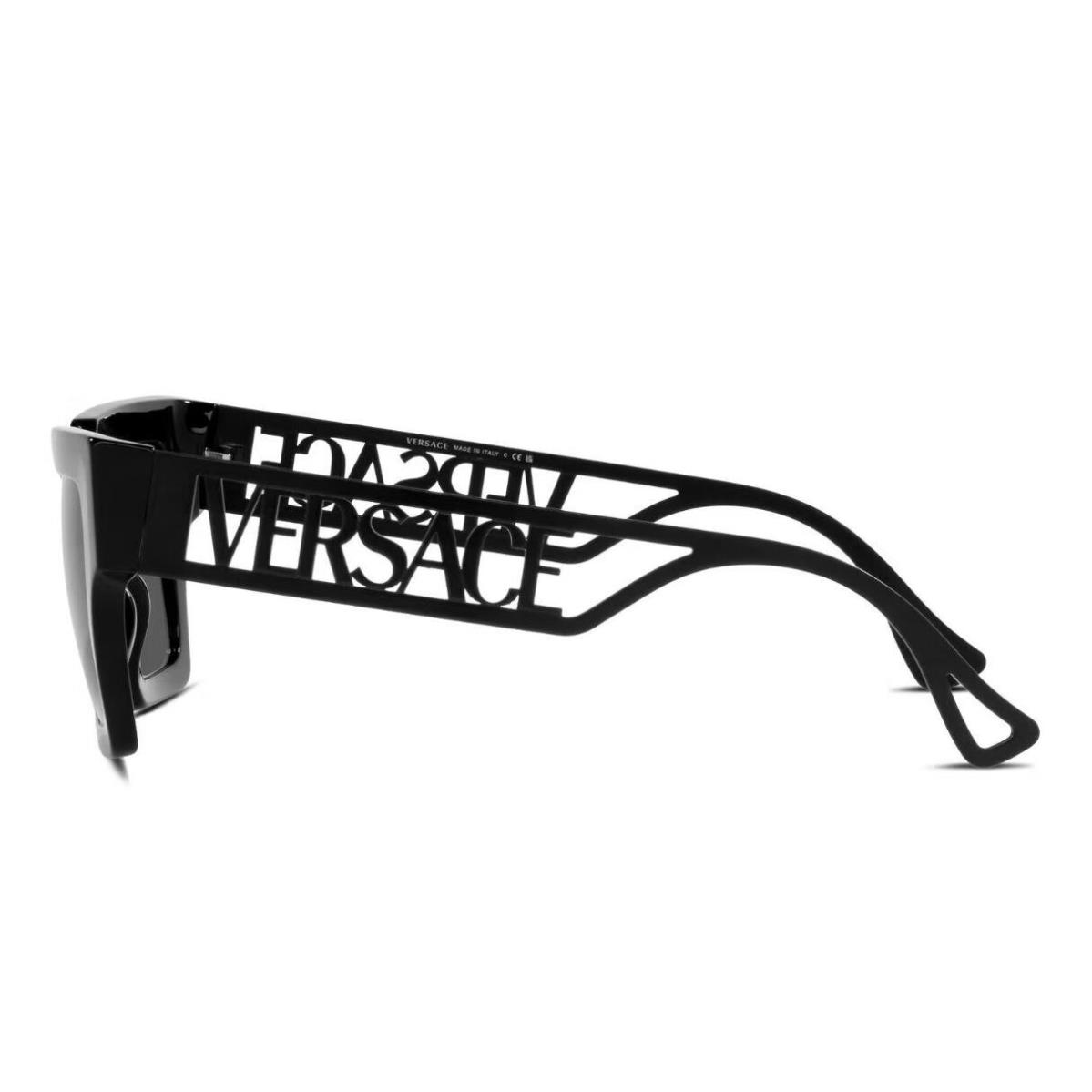 Versace VE4431 538087 50mm Black Grey Women`s Sunglasses