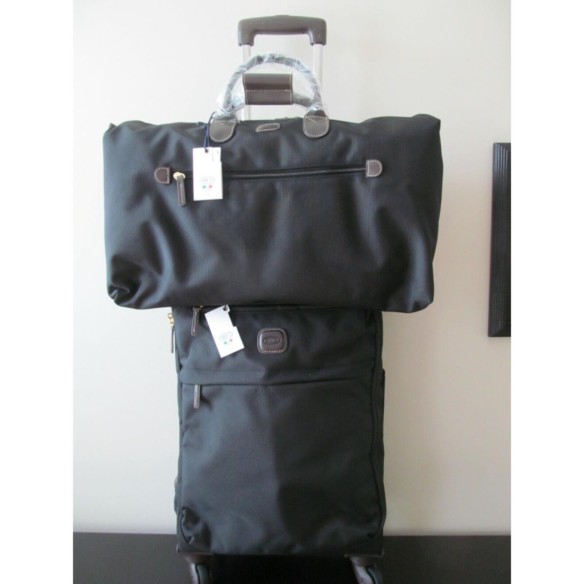 Bric`s Bric`s Milano Italy Black Siena Carry On Spinner Matching Siena Duffle