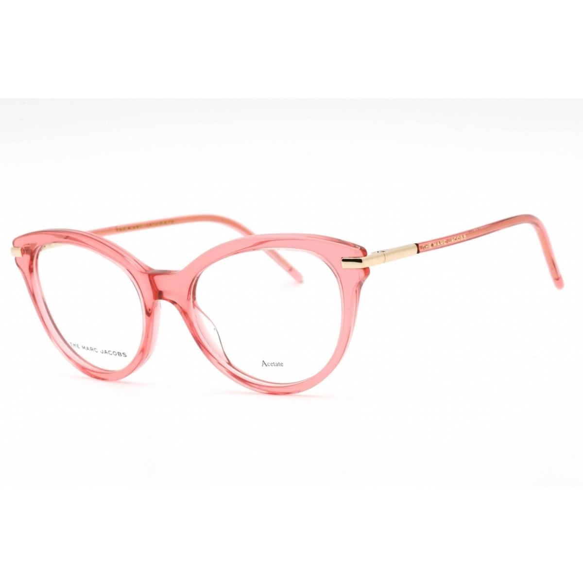 Marc Jacobs Women`s Eyeglasses Full Rim Red Cat Eye Shape Frame Marc 617 0C9A 00