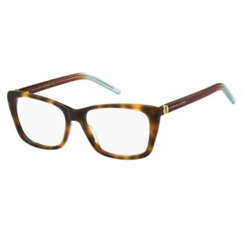 Marc Jacobs MARC-598 0ISK/00 Havana Azure Rectangle Women`s Eyeglasses