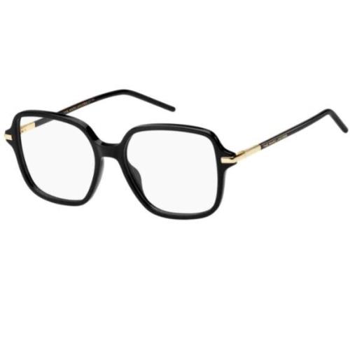 Marc Jacobs MARC-593 0807/00 Black Square Women`s Eyeglasses - Frame: Black, Lens: Clear