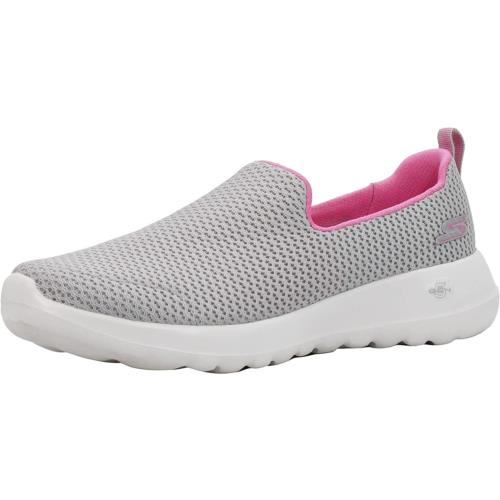 Skechers Women`s Go Joy Walking Shoe Sneaker Grey/Pink