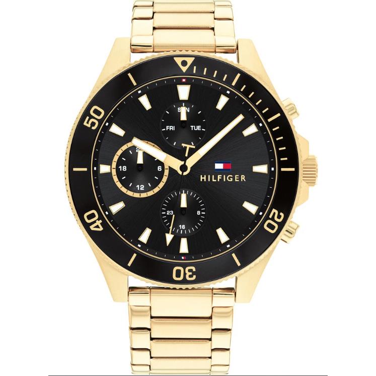 Tommy Hilfiger Multifunction Gold Stainless Steel Men s Watch 1791919