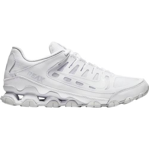 Nike Reax 8 TR Mesh White Pure Platinum Grey Sneakers Shoes 621716-102 Mens 11.5
