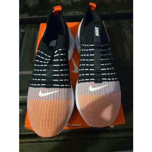 Nike React Phantom Run Flyknit 2 Mens Size 9 Running Shoes Black DQ7647-001
