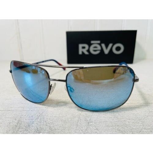 Revo RE1116V 00 BL Summit Gunmetal Frame W/blue Water Polarized Lenses Suns