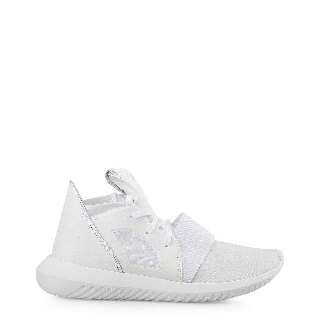 Size 9 - Adidas Originals Tubular Defiant Core White Women`s Shoes S75250 - White